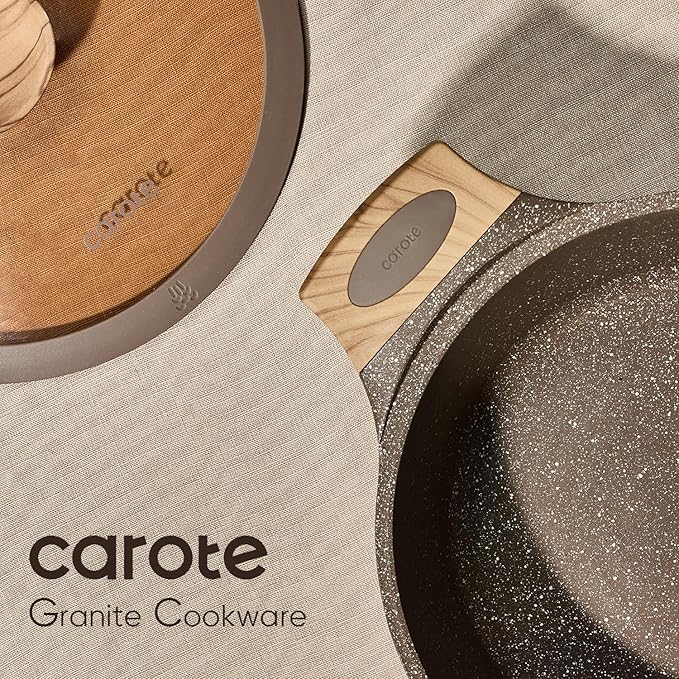 CAROTE 26PCS Pots and Pans Set Non Stick, Cookware Set Pots and Pans Induction - Image 8