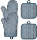 Oven Mitts and Pot Holders, Silicone Oven Gloves, 500 F Heat Resistant Oven by Unknown