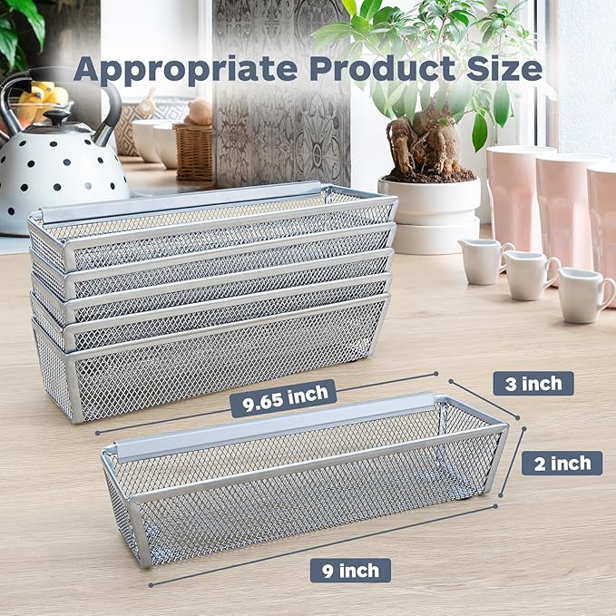 Smgmg Silverware Drawer Organizer, Cutlery Drawer Organizer, 6 Pack Utensil - Image 2
