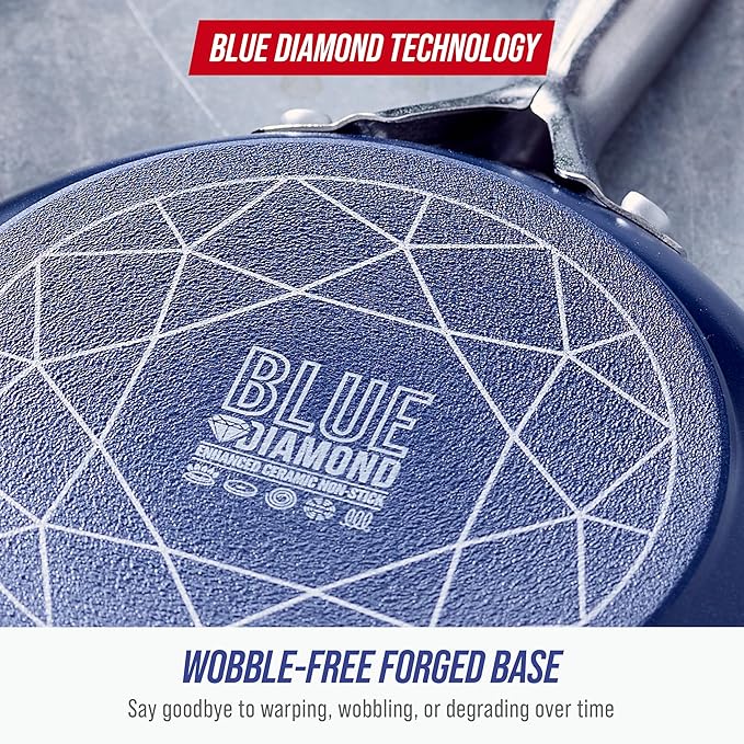 Blue Diamond 5QT Saute Pan - Image 7