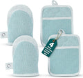 Casa Platino Silicone Oven Mitts & Pot Holders, 4-Piece – Oven Mitt by CasaPlatino