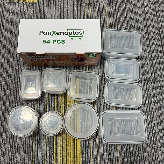 54 Pcs Food Storage Containers - Image 8