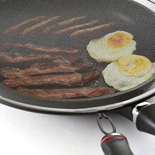 Norpro Grip-EZ Nonstick 13 Inch Splatter Screen Strainer - Image 4