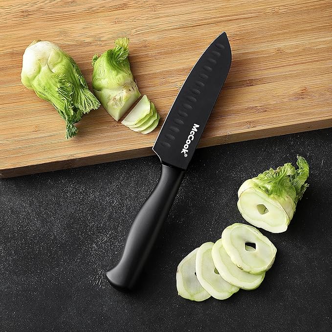 McCook® Knife Sets, German Stainless Steel Knife Block Sets - Image 8